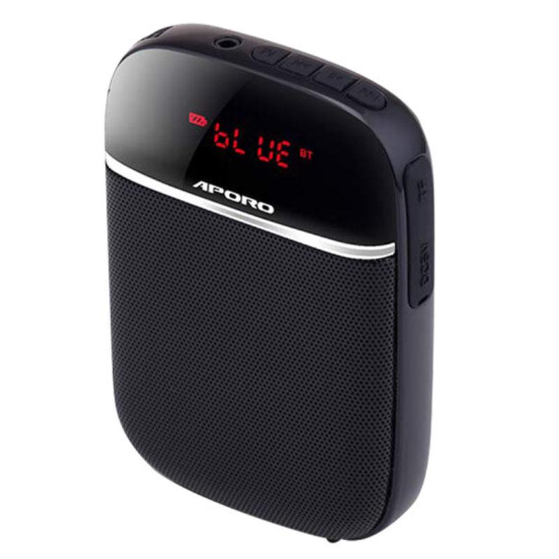 APORO T2UHF Bluetooth Мини-динамик на поясе и гарнитура для учителя