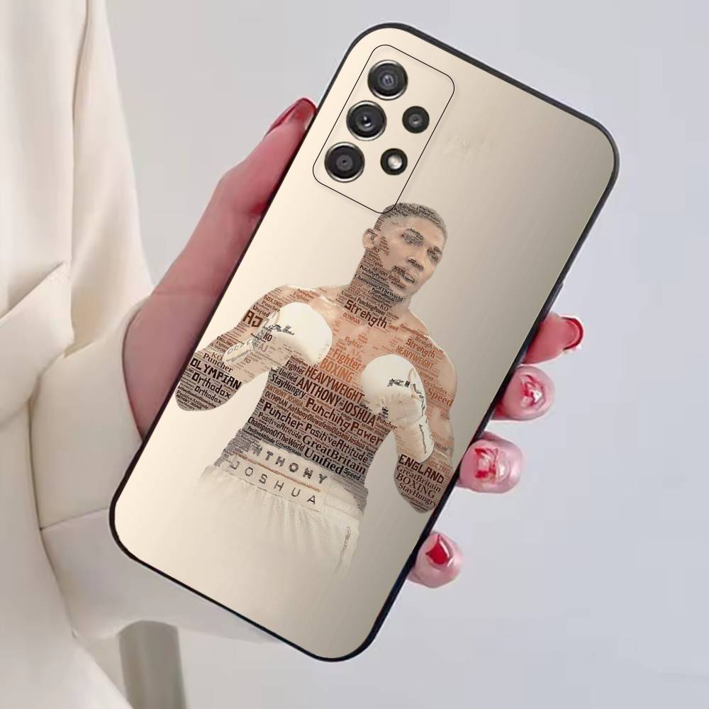 Boxer A-Anthony Joshua Phone Case For Samsung S25,S24,S21,S22,S23,S30,Ultra,S20,Plus,Fe,Lite,Note,10,Black Cover