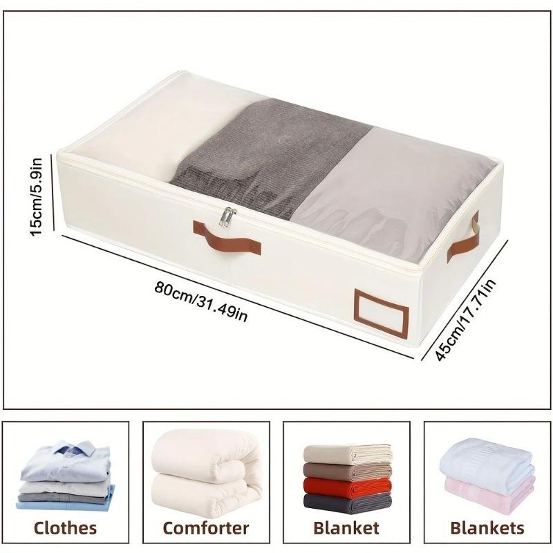 Large-Capacity Household Storage Bins & Bags-Oversized Organizers for Clothes and Comforters,Ideal for Home&Travel Organization