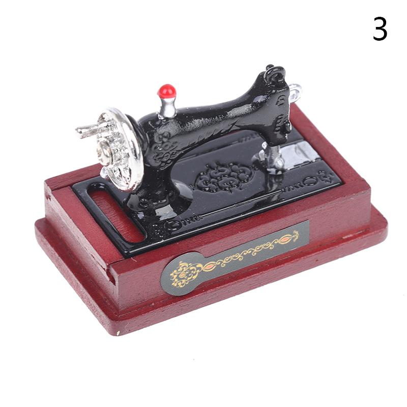 1:12 Dollhouse Miniature Furniture Sewing Machine Tailor Toy Decor Accessories