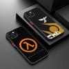 Чехол для телефона Half Life Матовый Для IPhone 15 Pro 14 Pro Max 13 11 12 Mini Xs X Xr 7 8 Plus Se Задняя крышка