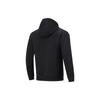 Li Ning CBA Series Professional Basketball Logo Print Warm Pullover Hoodie Men Hoodies Black AWDT865-1