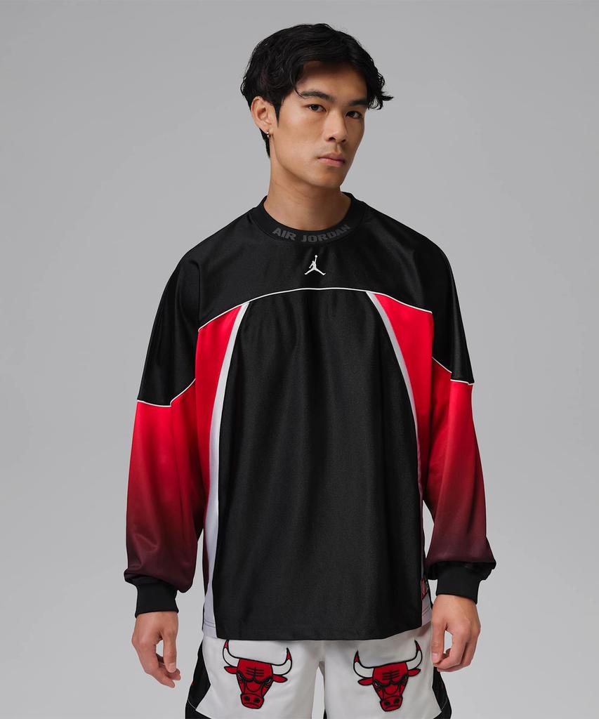 NIKE Jordan Flight Club Jersey M - Black:White / If1898-010