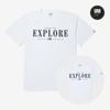 North Face Explore Short Sleeve Round Tee Nt7uq06k Wht