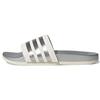 Adilette Comfort Slide White Matte Silver Women Sneakers Chalk-White GW8746