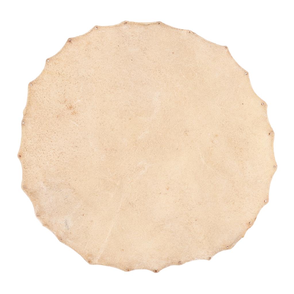 Goatskin Drum Head for Bongo Shaman Drums Djembe Replacement Parts Accessories 36cm Diameter