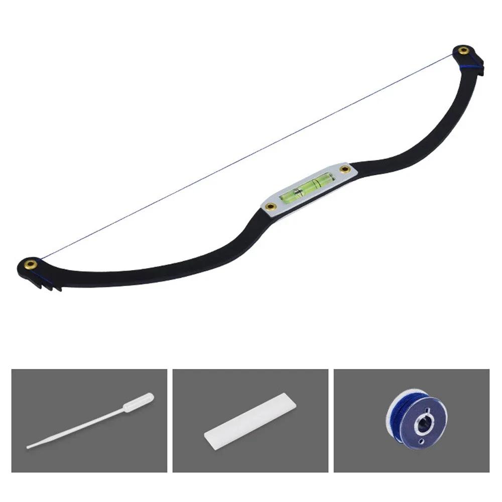 Металлическая линейка для микроблейдинга бровей, картографирование, позиционирование, полуперманентная линия, горизонтальная линейка для бровей, принадлежности для татуировки