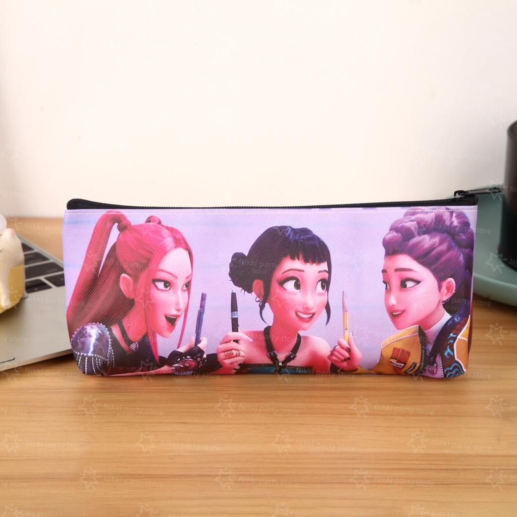 Новый Kpop пенал Охотник на демонов Мультяшный пенал Охотница Пенал для ручек студенческий Школьная пеналь Коробка для школьных принадлежностей Подарки на вечеринку