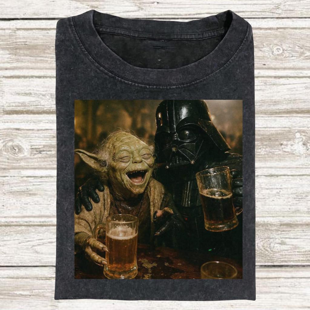 Funny Star Wars Party Comfort Colors Shirt, Darth Vader Meme Tee, Comfort Colors Graphic Shirt, Drinking Buddies Parody Shirt, Gift For Fan