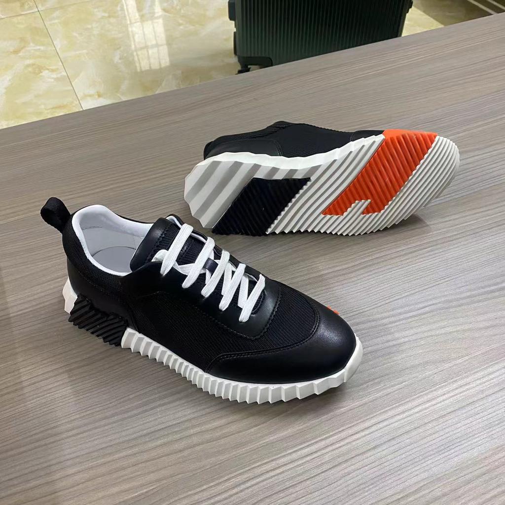 H мужские кожаные универсальные кроссовки на платформе мужские повседневные дышащие белые туфли женские, черные кеды мужские