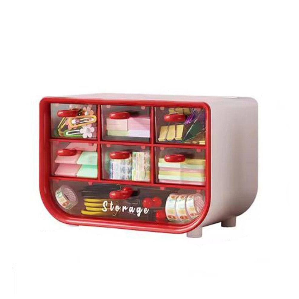 Большой вместительный ящик для хранения макияжа, пыленепроницаемый органайзер для косметики, для офисов