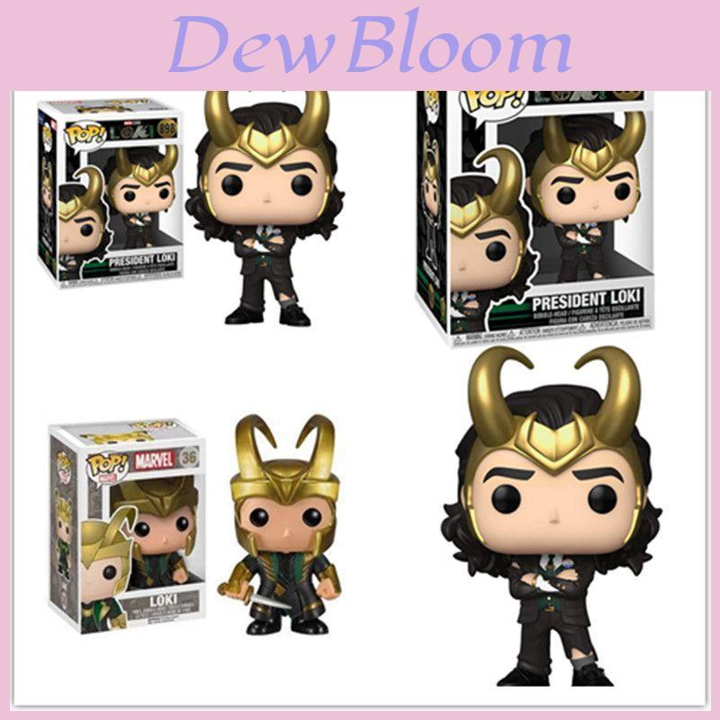 President Loki Pop Action Figure Charming Superhero Pvc Doll For Collectors