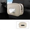 Zipper Car Tissue Box Multifunctional Car Seat Back Organizer Backseat Tissue Case  Armrest