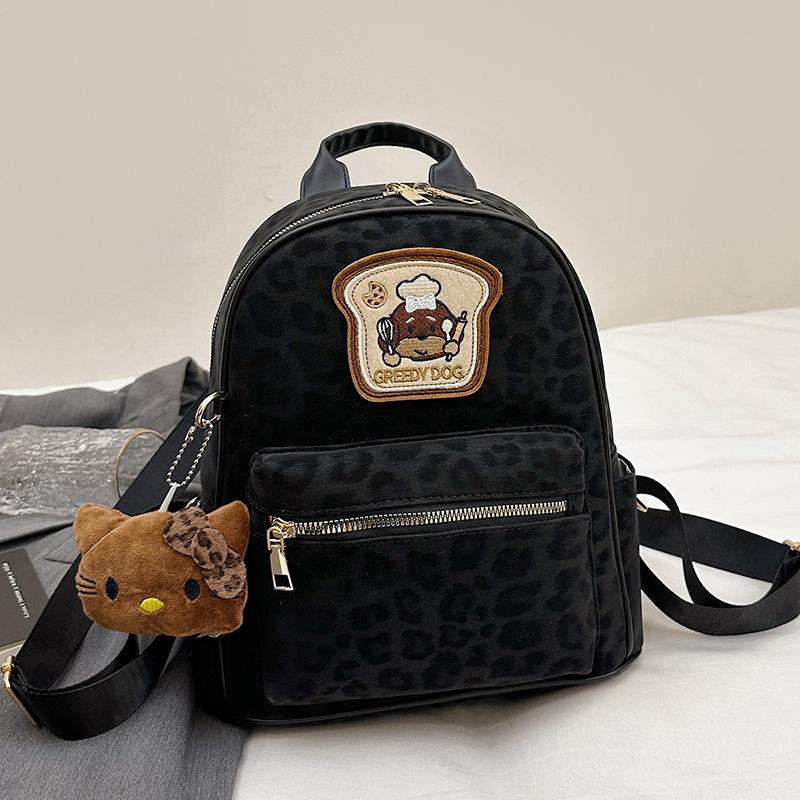Schoolbag cute cute girl large capacity backpack Korean college style fashion commuting versatile backpack student schoolbag