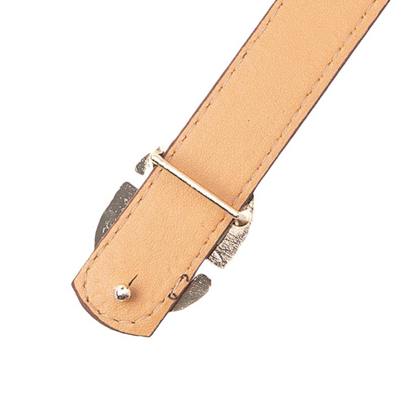 Ремень из искусственной кожи для женщин с двойной круглой металлической пряжкой, дизайнерский женский джинсовый ремень для брюк, декоративный пояс, подарок