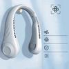 Portable Mini Blade-less Neck Fan Battery-powered Cooler Ultra-Silent USB Rechargeable Foldable for Outdoor Running Walking