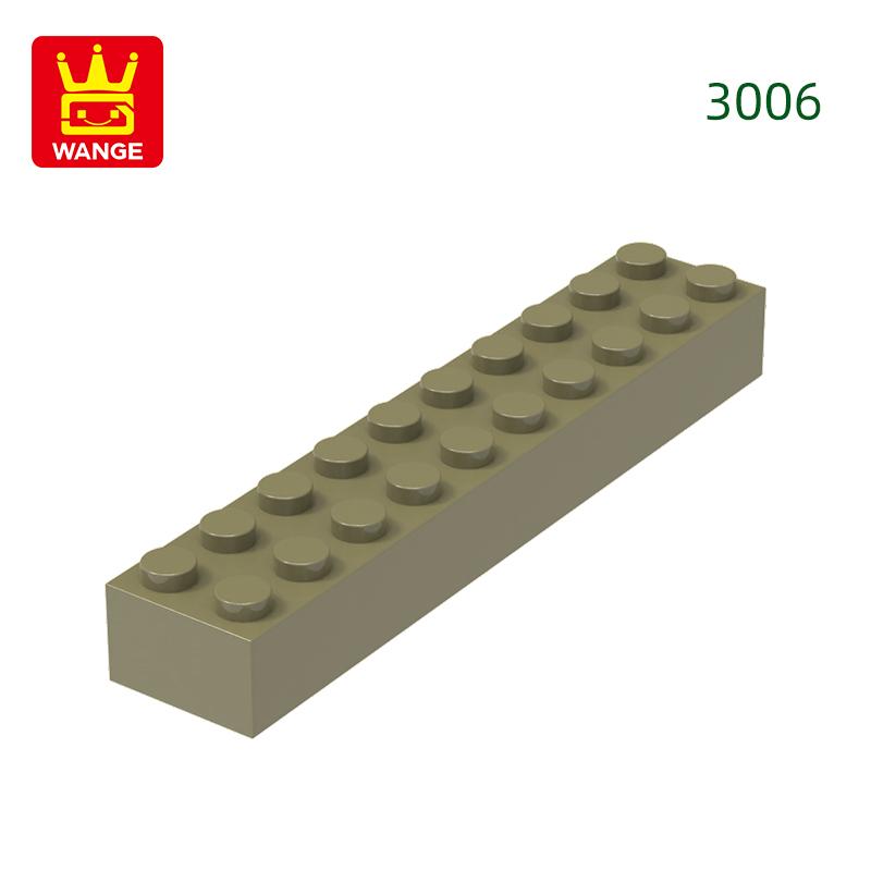 Нетоксичные 17 шт./лот 3006 Толстые 2x10 Строительные блоки Moc Классические аксессуары Совместимые кубики Детские игрушки Подарочная коробка