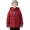 Women's Embroidered Hooded Down Jacket