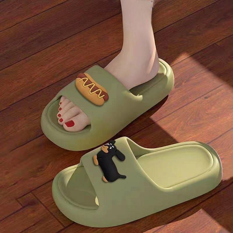 Summer New Style Home Slippers Women's Non-slip Deodorant High-end Sense Of Home Indoor Bathroom Sandals And Slippers