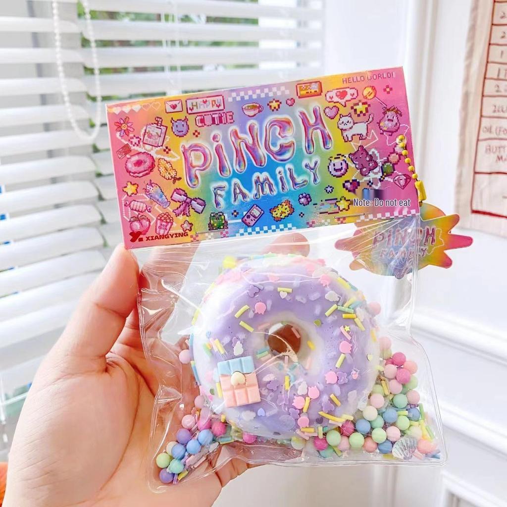 Pink Gold Cat Paw Squishy Toy for Girls - 2024 Decompression Artifact