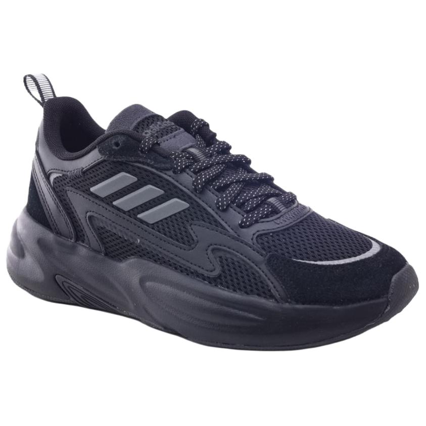 Adidas Ozwave 2.0 Comfortable Shock Absorption Durable Breathable Low-Top Running Shoes Unisex Running Shoes Black JP8889
