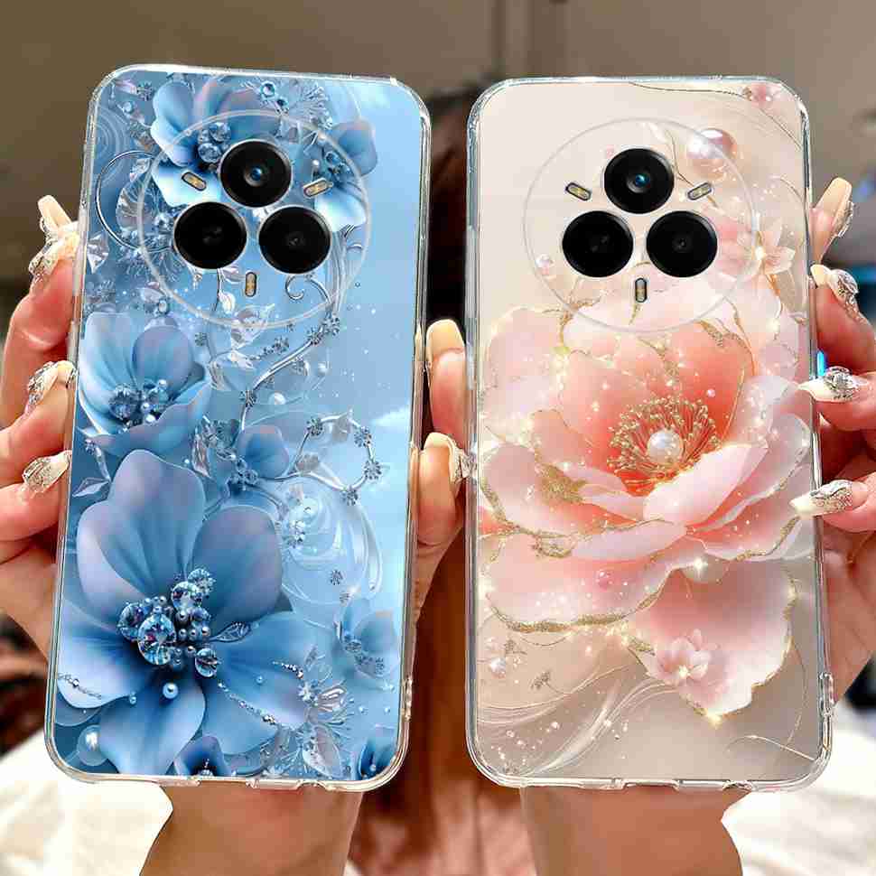 Чехол для Realme 14 Pro 5G RMX5056 Новый модный стиль Мягкий силиконовый чехол из ТПУ для Realme 14Pro+ 14Pro Plus 5G RMX5051 Защитный корпус-бампер