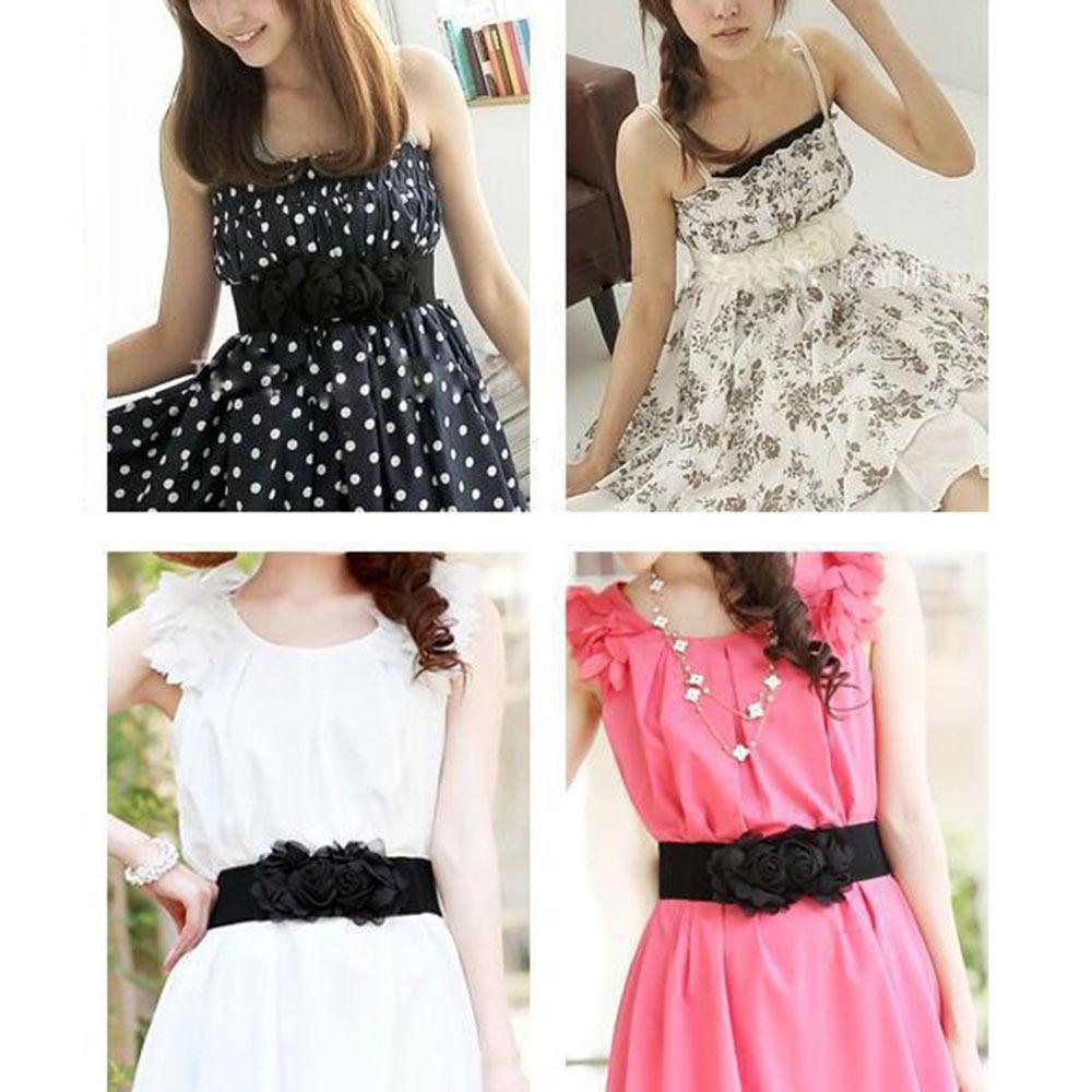 Women Fashion Minimalist Belts Elasticated Waistband Stretch Waistband Waistband Corset