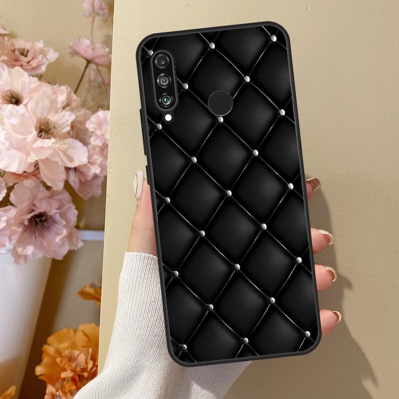 Чехол со стеганой текстурой и узором дивана в виде короны для Huawei P40 Lite P20 P50 P30 Pro P Smart Z 2019 Nova 5T, чехол для Honor 50