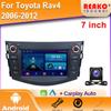 7-inch Suitable For Toyota RAV4 Android Radio Multimedia Player WIFI Carplay SWC DVR GPS Reversing Rear View Function