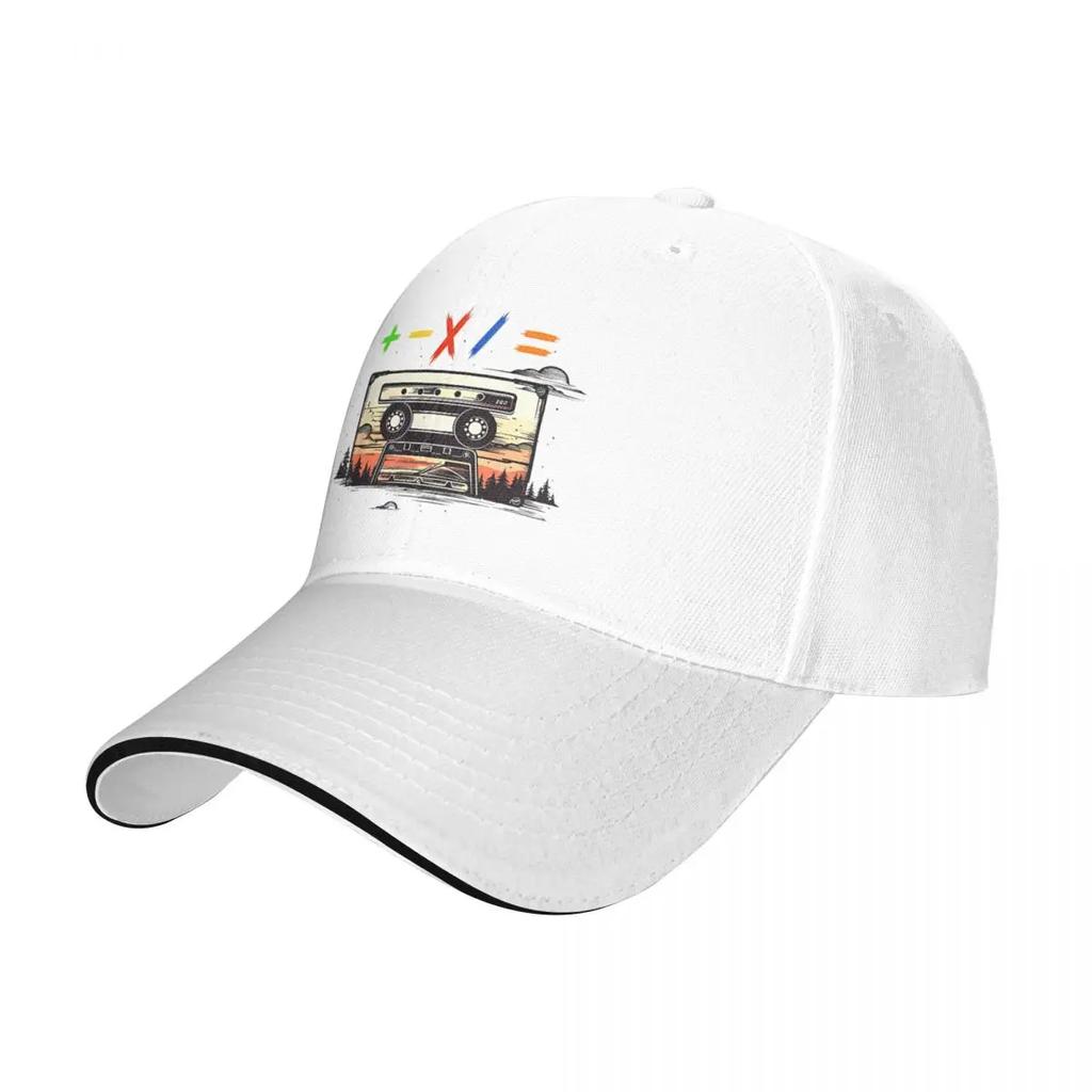 Бейсболка Sheerans Vintage The Mathematics Tour Sandwich Cap Men Women Adjustable Dad Hat Sport