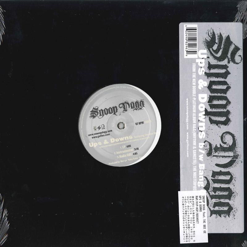 12inch Record SNOOP DOGG - Ups & Downs / Bang Out B000492711 DOGGY STYLE 2005 US Rap & Hip-Hop/R&B Used