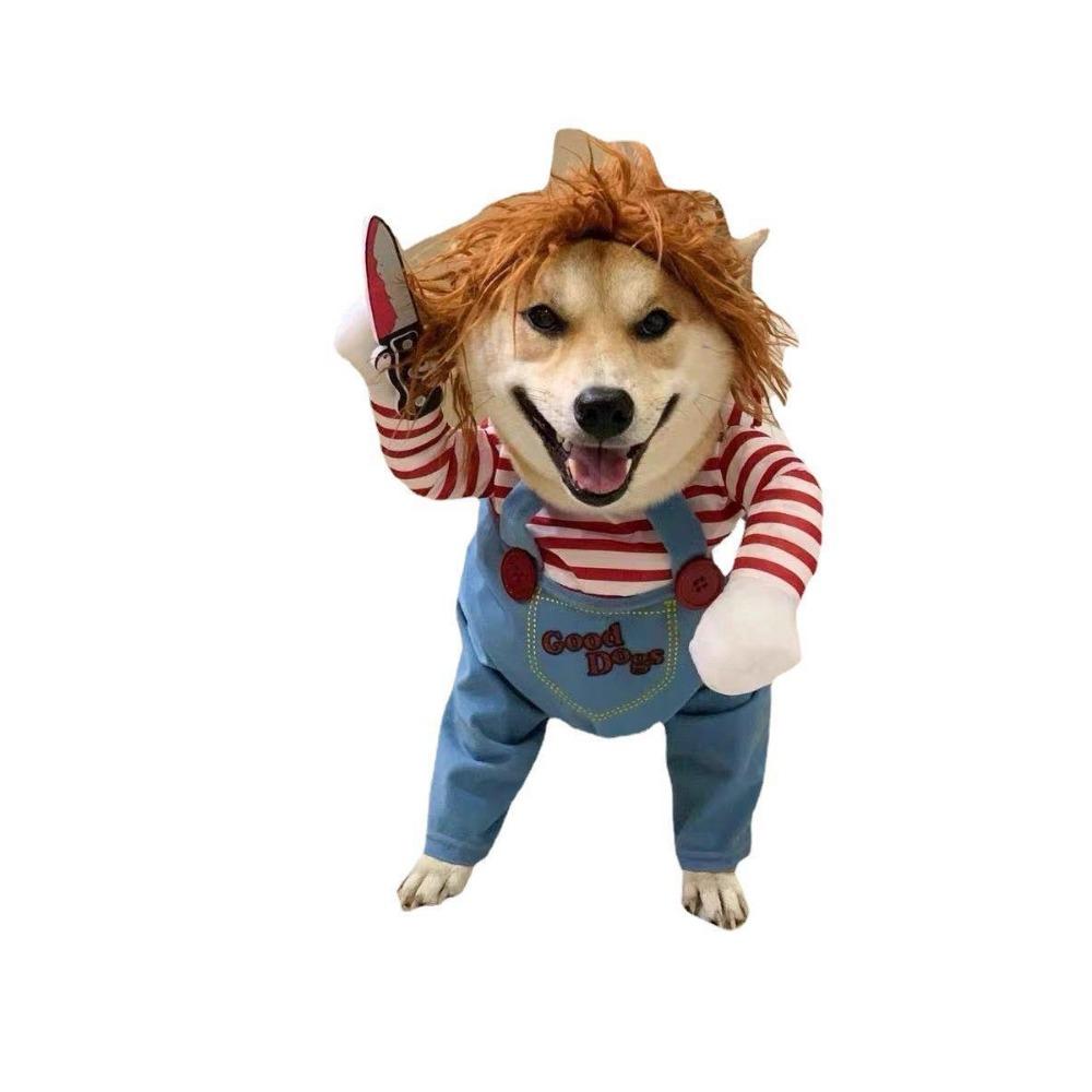 Домашняя собака креативный смешной плюшевый пес личность смешная одежда одежда для преображения интернет-знаменитость чем медведь Douyin маленький