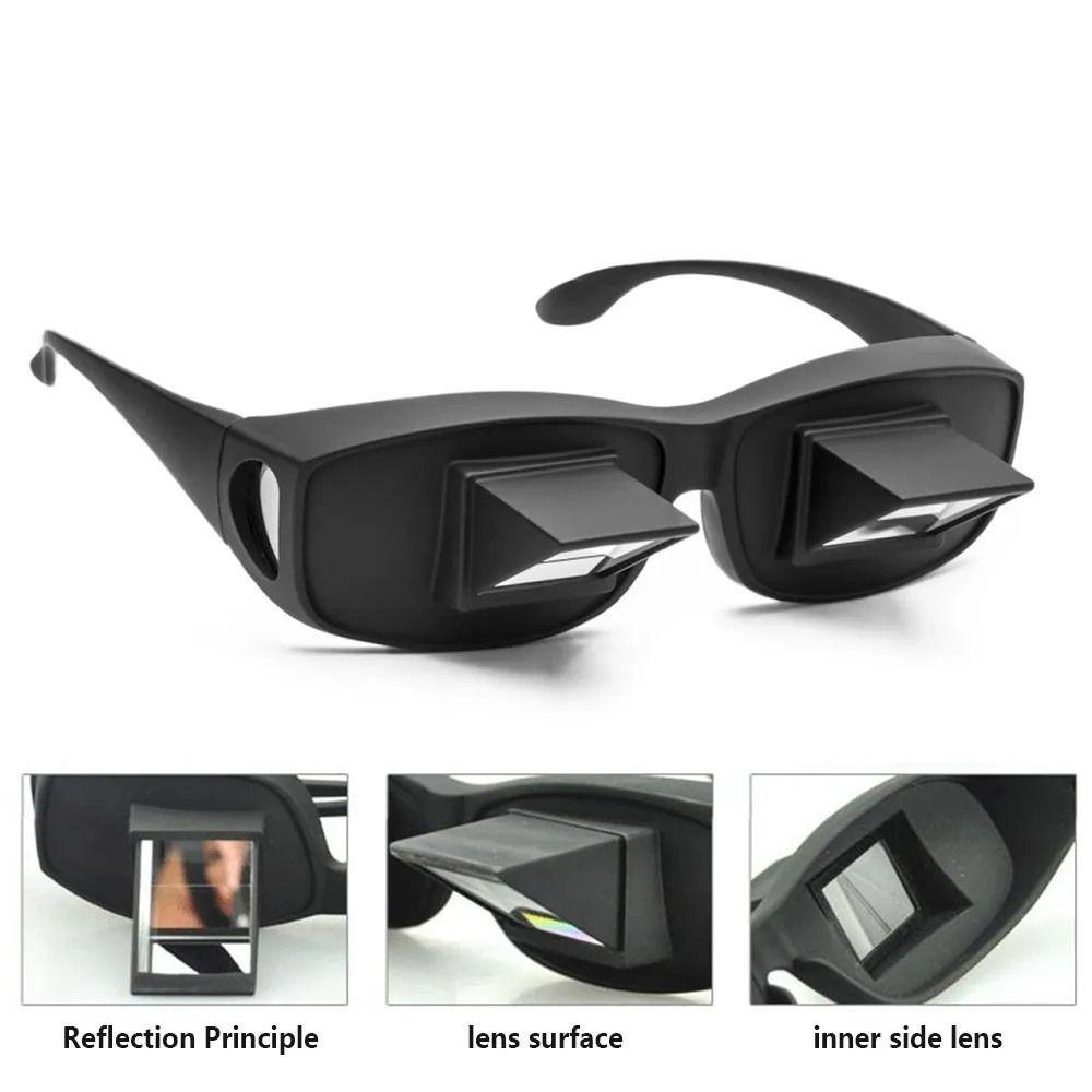 Prism Spectacles Horizontal Reading Glasses Refractive Sit View Glasses On Bed