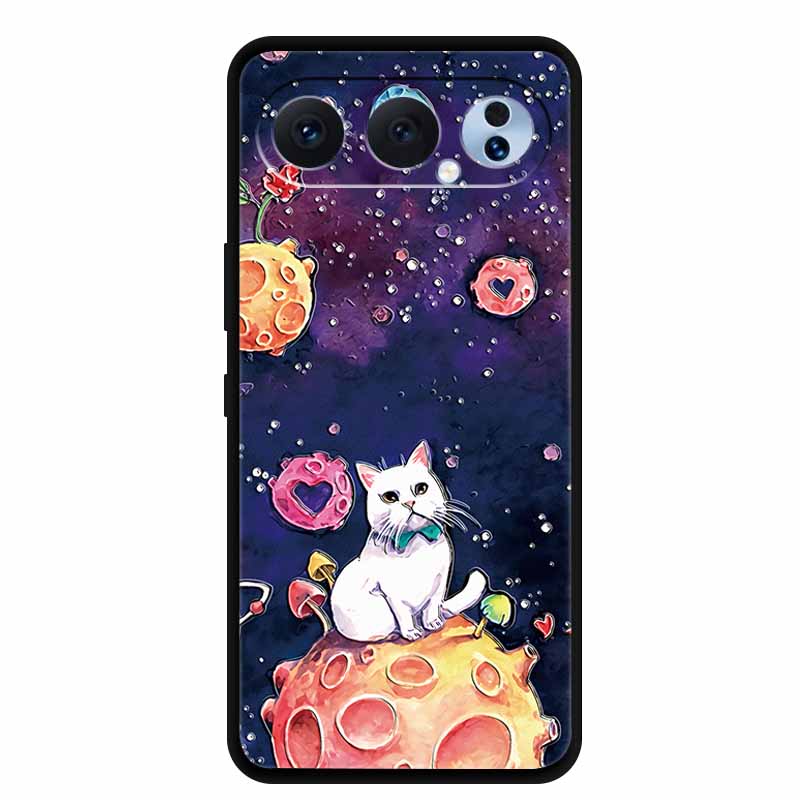 6.55" For Honor 500 Pro 5G Case 3D Emboss Flowers Black Silicone Soft Phone Cases For Honor 500 Pro 2025 Back Cover Shell Fundas