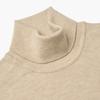 VERNO 24Fw Turtle-Neck Knit Oatmeal