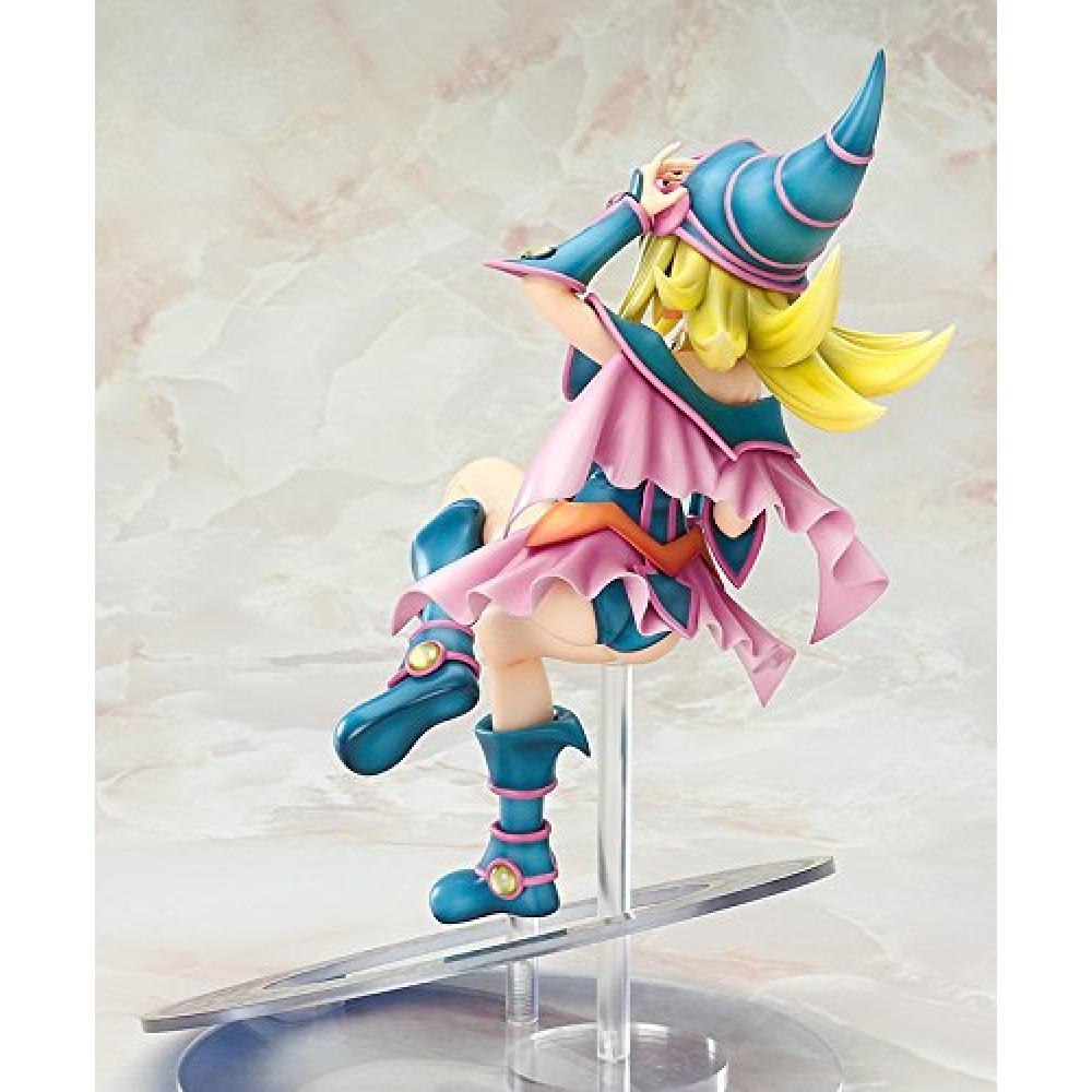 Yu-Gi-Oh Duel Monsters Black Magician Girl 17 Scale Пластиковая окрашенная полная фигурка Перепродажа