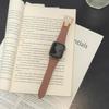 Женский роскошный кожаный ремешок для Apple Watch Serise11 42мм 46мм Малахитовый ремешок для Iwatch Serise10 9 8 7 6 5 4 Se 3 2 Элегантный браслет Ultra3 49мм