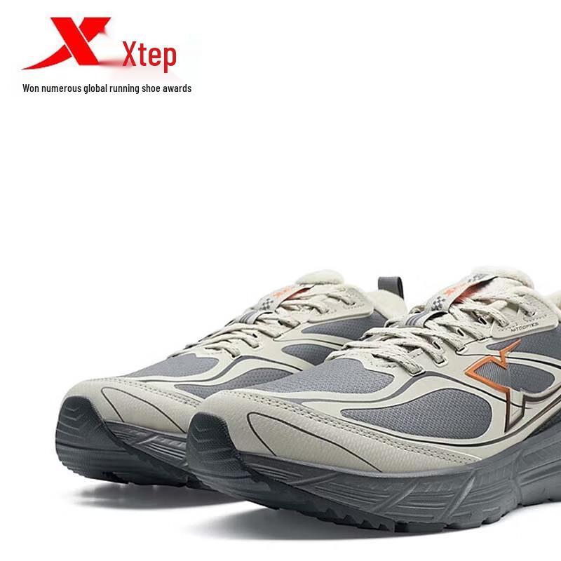 Xtep Мужские утепленные кроссовки для бега с флисовой подкладкой