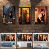 Jack Vettriano Portrait Canvas Painting Three Wall Poster And Print Wall Pictures Artwork Home Decor Cuadros for Living Room