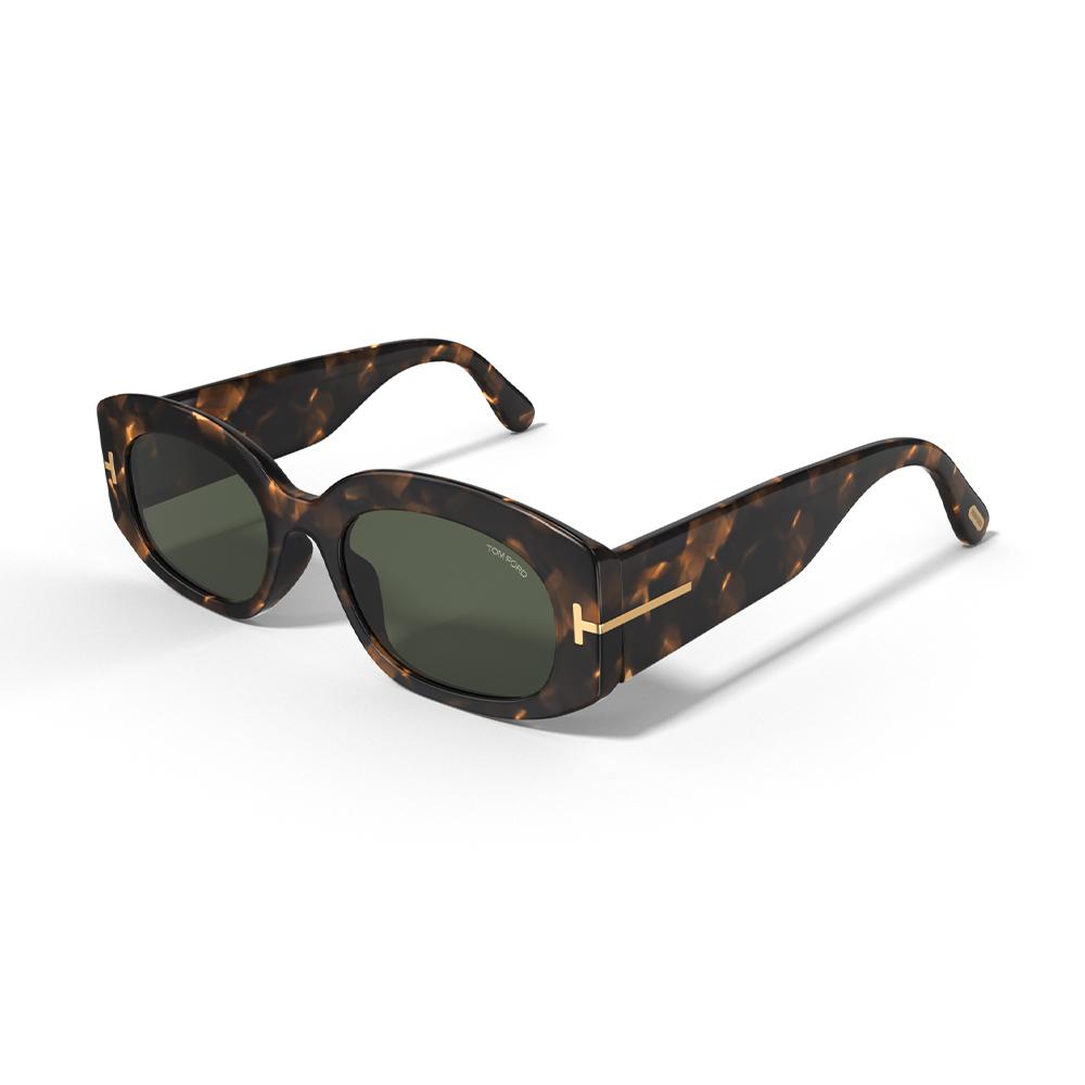TF High-End Narrow Cat Eye Sunglasses Unisex sunglasses FT1187