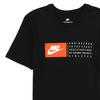 Nike T Shirts Men's Crew Neck Moderate Straight Fit 943781-010