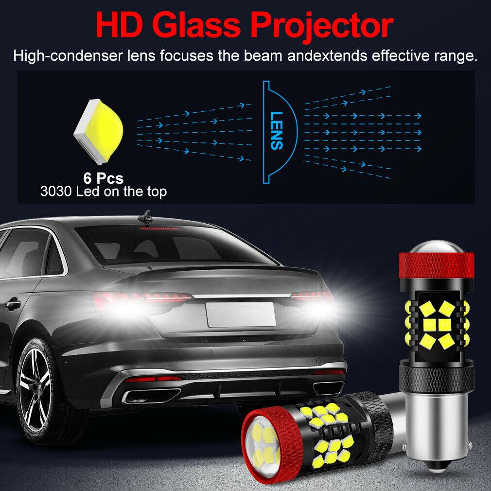 CANBUS Т20 Светодиодные лампы для поворотных фар и стоп-фар, 7443 7440 W21/5W LED W21W P21W Py21W BAU15S BA15S BAY15D 1156 P21/5W P21/7W