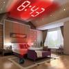 Voice Broadcast Digital Projection Clock Home Decoration LED Alarm Clock Ceiling LCD Clock