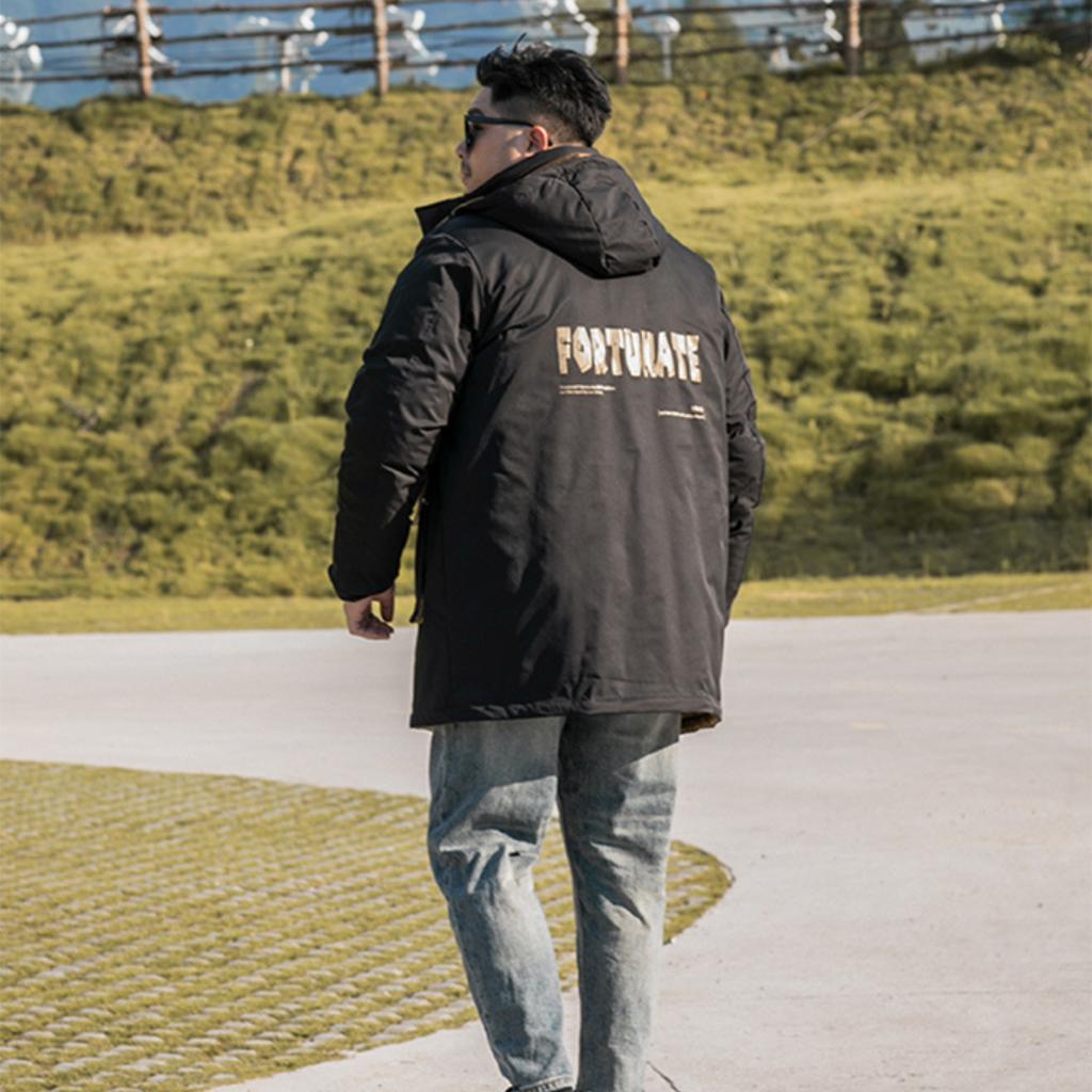 Зимнее свободное хлопковое пальто средней длины размера плюс, мужская повседневная рабочая одежда, непромокаемая съемная куртка с капюшоном для мужчин 4XL-10XL