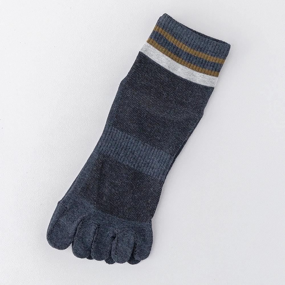 6 пар мужских носков с пальцами, модные носки до щиколотки с раздельными пальцами, высококачественные хлопковые спортивные носки с пятью пальцами