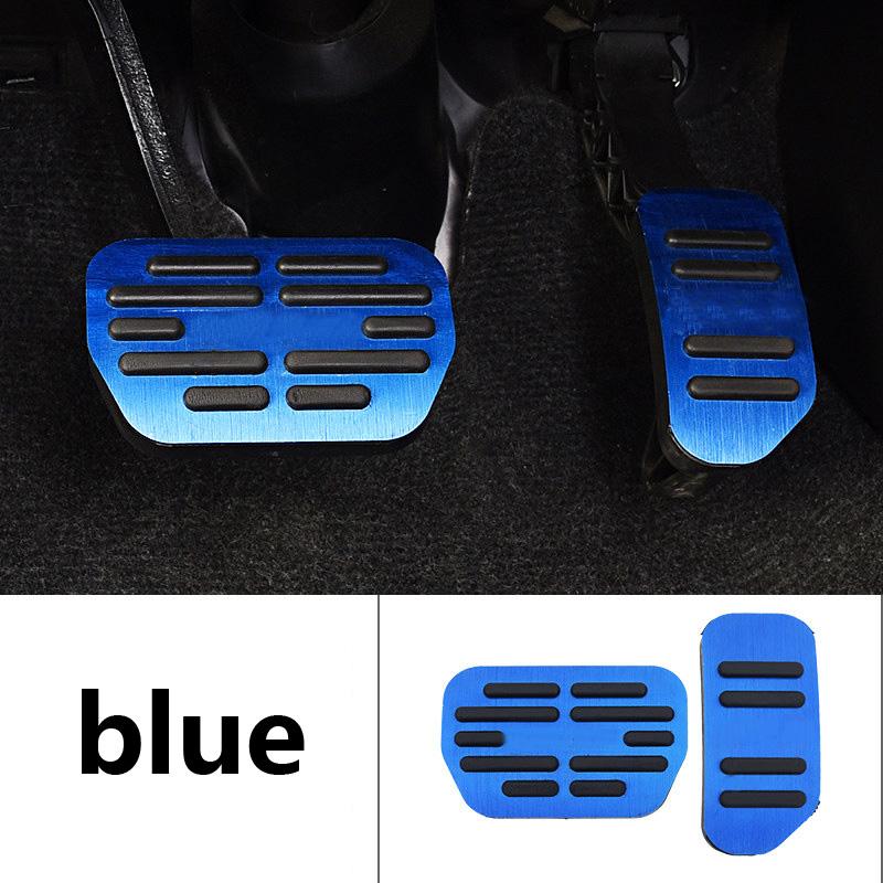 Для Toyota RAV4 XA40 2013 2014 2015 2016 2017 2018 автомобильная педаль акселератора крышка педали тормоза нескользящий чехол накладки аксессуары для отделки