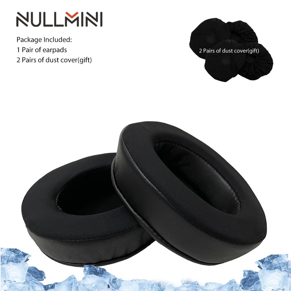NullMini For CORSAIR HS70,HS60,HS50,HS45,HS35,2100 Replacement Headphones Earpads Headband Cooling Gel Cushions Breathable