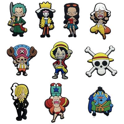 11шт OnePiece серии ПВХ подвески для обуви украшения для аксессуаров для обуви