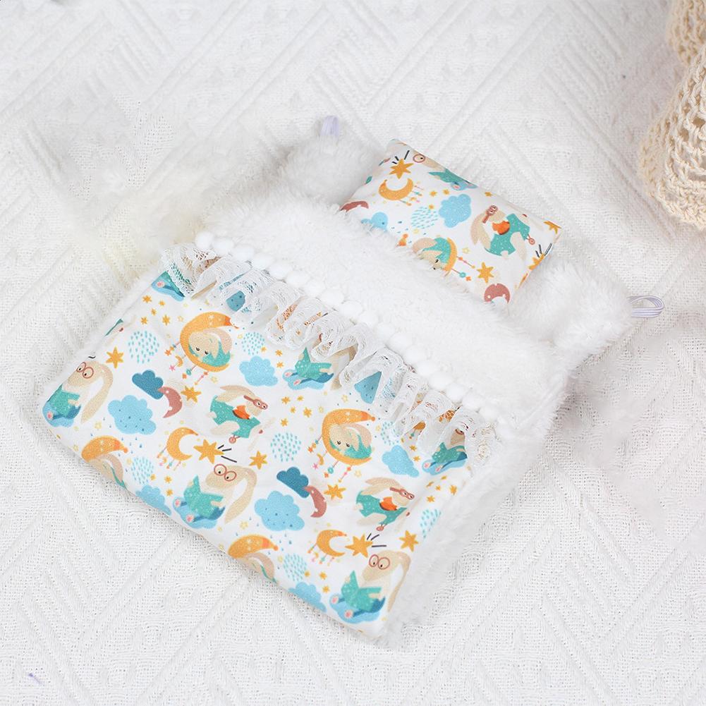 Miniature Cute Dollhouse for 17cm Labubu Dolls DIY Decor Fashion Gift for Girls Friends