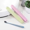 Home Wheat Straw Travel Toothbrush Box, Portable Toothbrush Case Storage Box, Wheat Straw Toothbrush Storage Box
